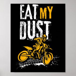 Poster Engraçado Motocross Cote Cima Bike Biker G
