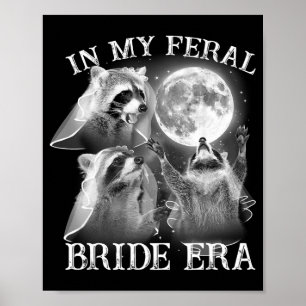Poster Engraçado Na Minha Noiva Feral Era 3, Moon Howling