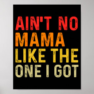 Poster Engraçado Não Há Mamãe Como A Que Tem Reunião De F