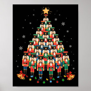Poster Engraçado Nocaucheira Árvore de Natal Xmas Homens 