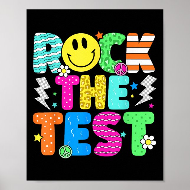 Poster Engraçado O Dia de Teste Professor Mo (Frente)