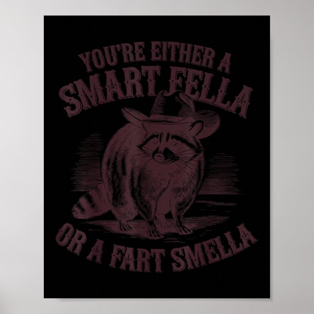 Poster Engraçado, Ou Você É Um Sella Inteligente Ou Um Sm (Frente)