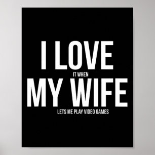 Poster Engraçado Pai de videogame do dia do pai &#