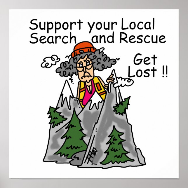 Pôster Engraçado Perder (Frente)