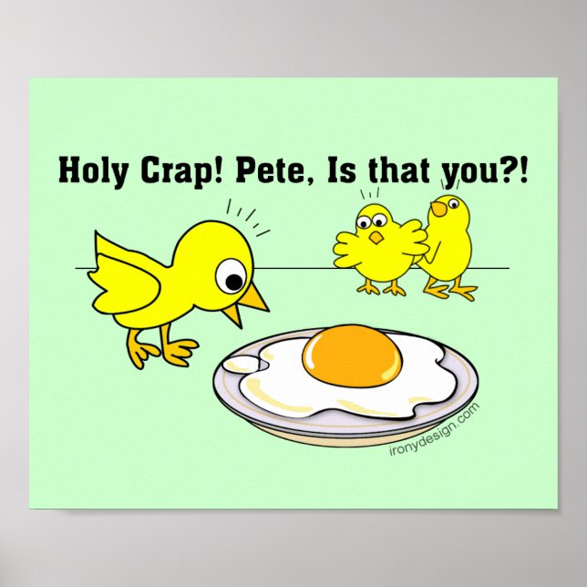 Poster Engraçado Pete, é você? (Frente)