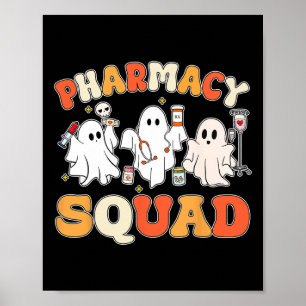 Poster Engraçado Pílula Farmácia Farmacêutica Esquadrão F