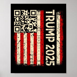 Poster Engraçado Qr Donald Trump Dancing 4745 Code Video