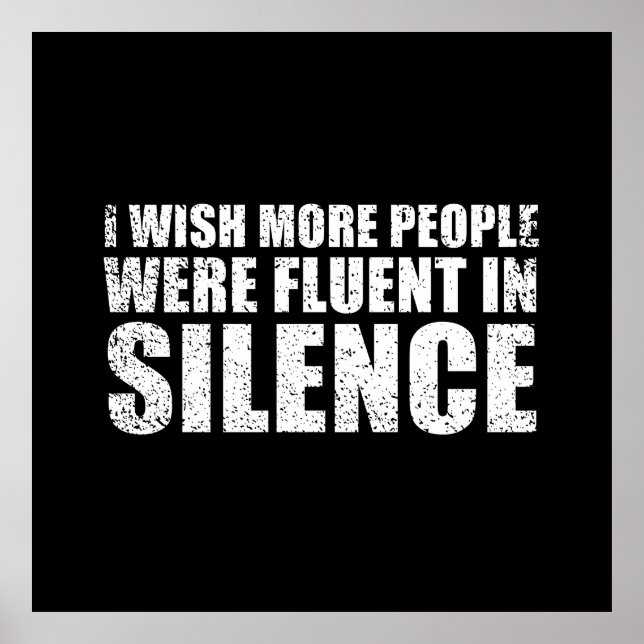 Poster Engraçado sarcástico cita sarcasmo de humor adulto (Frente)