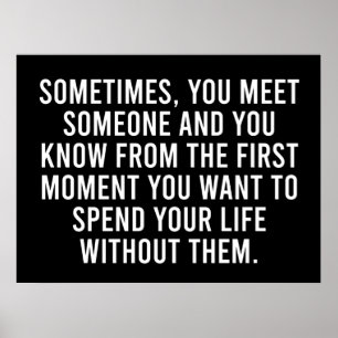 Poster Engraçado Sarcástico Introduz Humor Dizendo