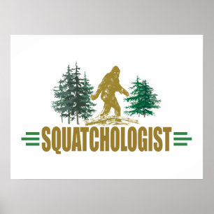Poster Engraçado Sasquatch, Sasquatchin