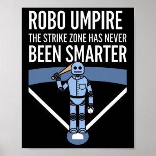 Poster Engraçado Sell Robô Umpire