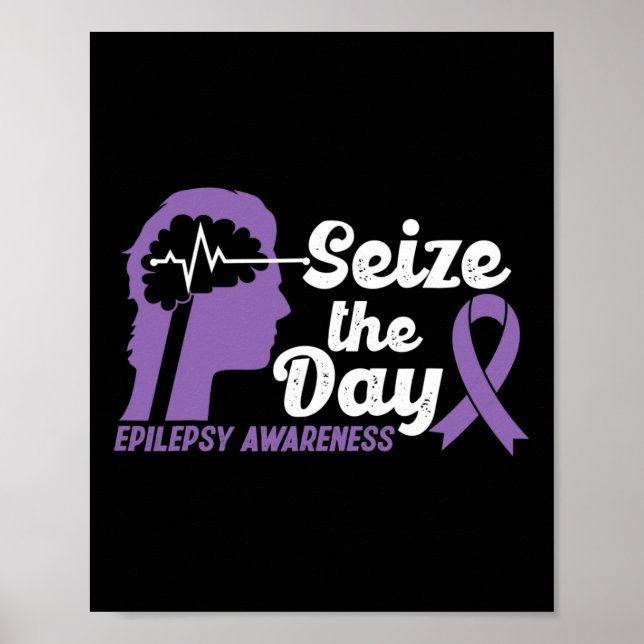 Poster Engraçado Sensibilização Para A Epilepsia Aproveit (Frente)