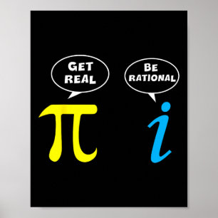 Poster Engraçado Ser Racional Adquirir Real Professor De