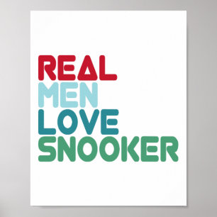 Poster Engraçado Snooker dizendo Piscina Billiards Snooke