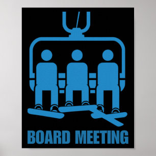 Poster Engraçado Snowboard Shirt Snowboarder Snowboard Lo