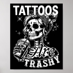 Poster Engraçado Tatuagem De Tinta Engraçada Que Tatuagen