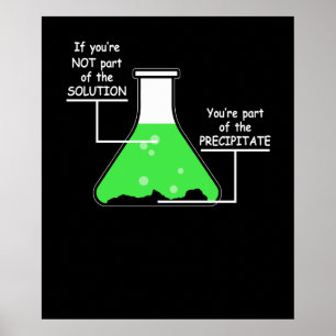 Poster Engraçado Tee De Química Se Você Não Faz Parte