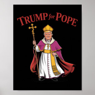 Poster Engraçado Tremor De Papado Vaticano Católico