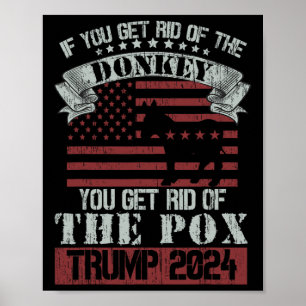 Poster Engraçado Trump Biden Republicano América Se Livra