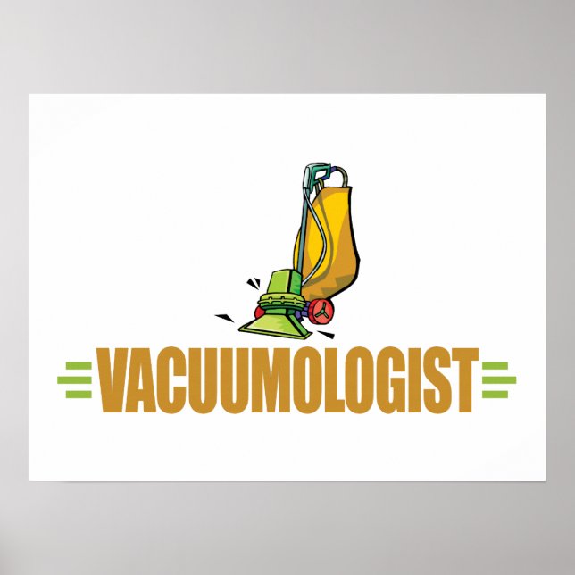 Poster Engraçado Vacuumagem (Frente)