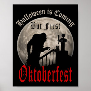 Poster Engraçado Vampiro Alojou Homens do Conde Drácula