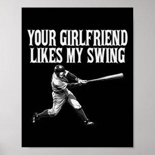 Poster Engraçado Vender Sua Namorada Gosta Do Meu Swing G