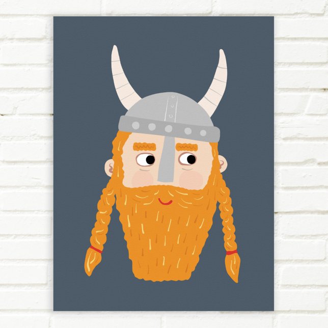 Poster Engraçado Viking (Criador carregado)