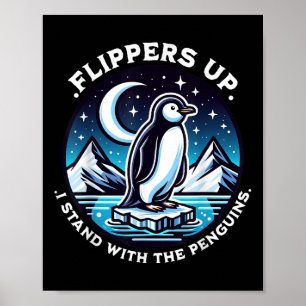 Poster Engraçados, Eu Pego Pinguins.