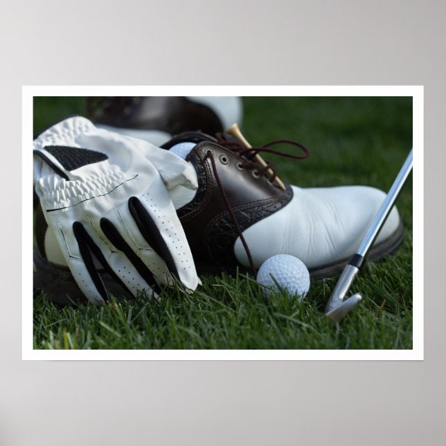 Pôster engrenagem de golfe (Frente)