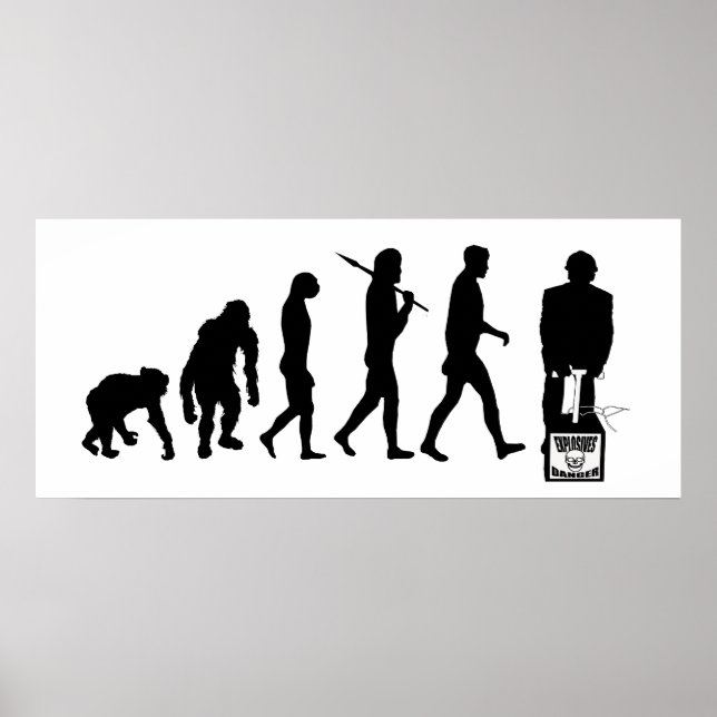 Poster Engrenagem de Mineração Explosiva (Frente)