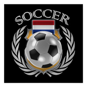 Pôster Engrenagem holandesa do fã do futebol 2016