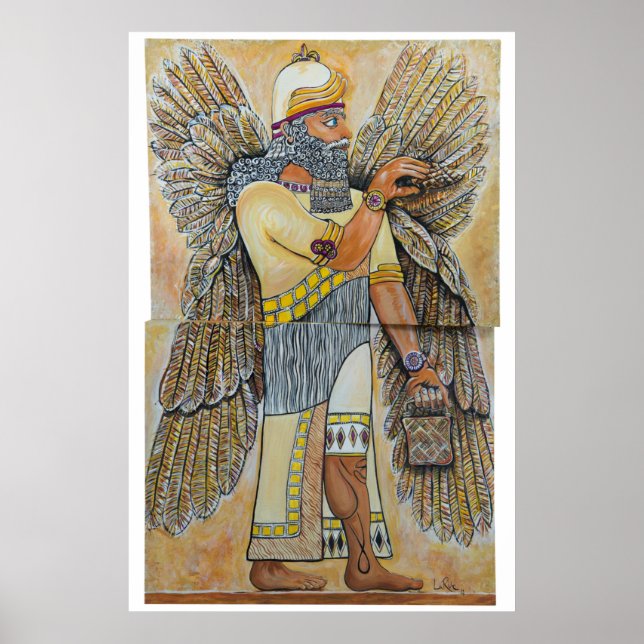 Poster Enki The Annunaki (Frente)