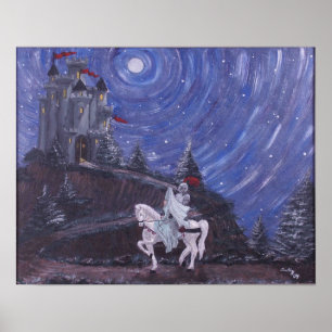 POSTER ENLUARADA DO CAVALEIRO