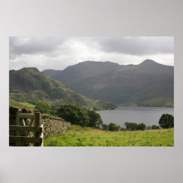 Poster Ennerdale Water, Distrito de English Lake