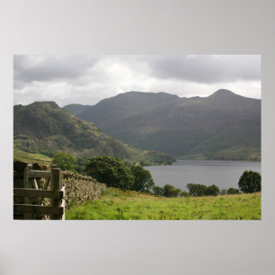 Poster Ennerdale Water, Distrito de English Lake