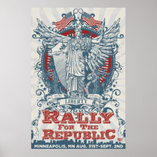 Poster enorme da reunião de LibertyManiacs