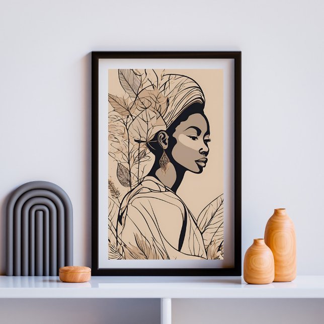 Poster Enraizada em Ouro (Criador carregado)