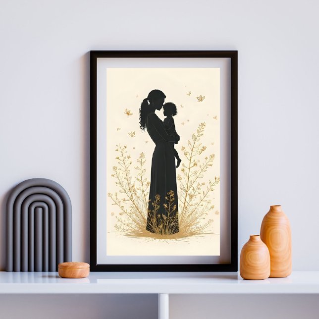 Poster Enraizado em seus braços - Um lance silencioso de  (Criador carregado)