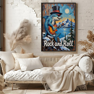 Poster Enroscando a fronteira congelada