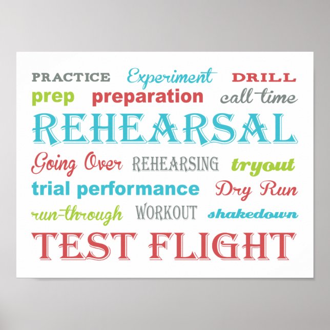 Pôster Ensaio (Frente)