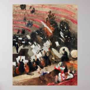 Poster Ensaio da Orquestra Pasdeloup no Cirque