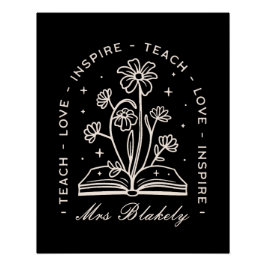 Pôster Ensinar amor inspira professor pervertido personal