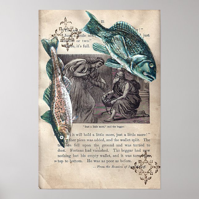 Poster Ensine um iniciante a pescar (Frente)