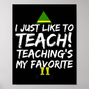 Poster Ensino De Natal Engraçado É Meu Favorito