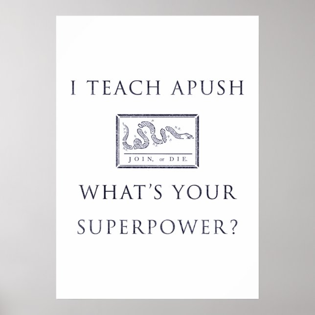 Pôster Ensino História de AP (APUSH) (Frente)