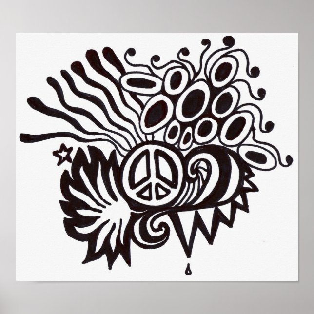 Pôster Entediado no meu quarto (Frente)