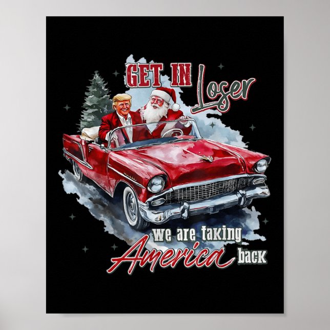 Poster Entra Em Perdedor, Estamos Levando A América De Vo (Frente)