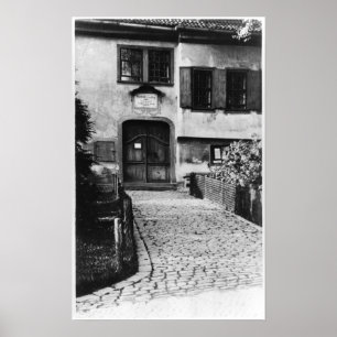 Pôster Entrada à casa de Johann Sebastian Bach