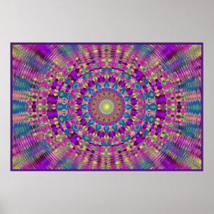 Pôster Entrada da flor da montanha