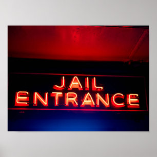Poster Entrada da prisão